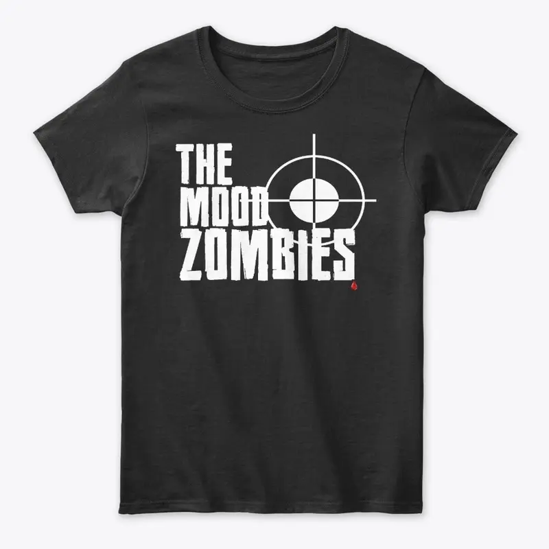 The Mood Zombies - White Logo 