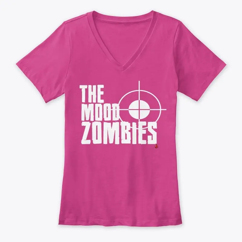 The Mood Zombies - White Logo 